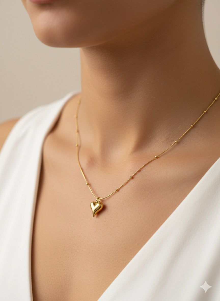 Vintage Heart Necklace