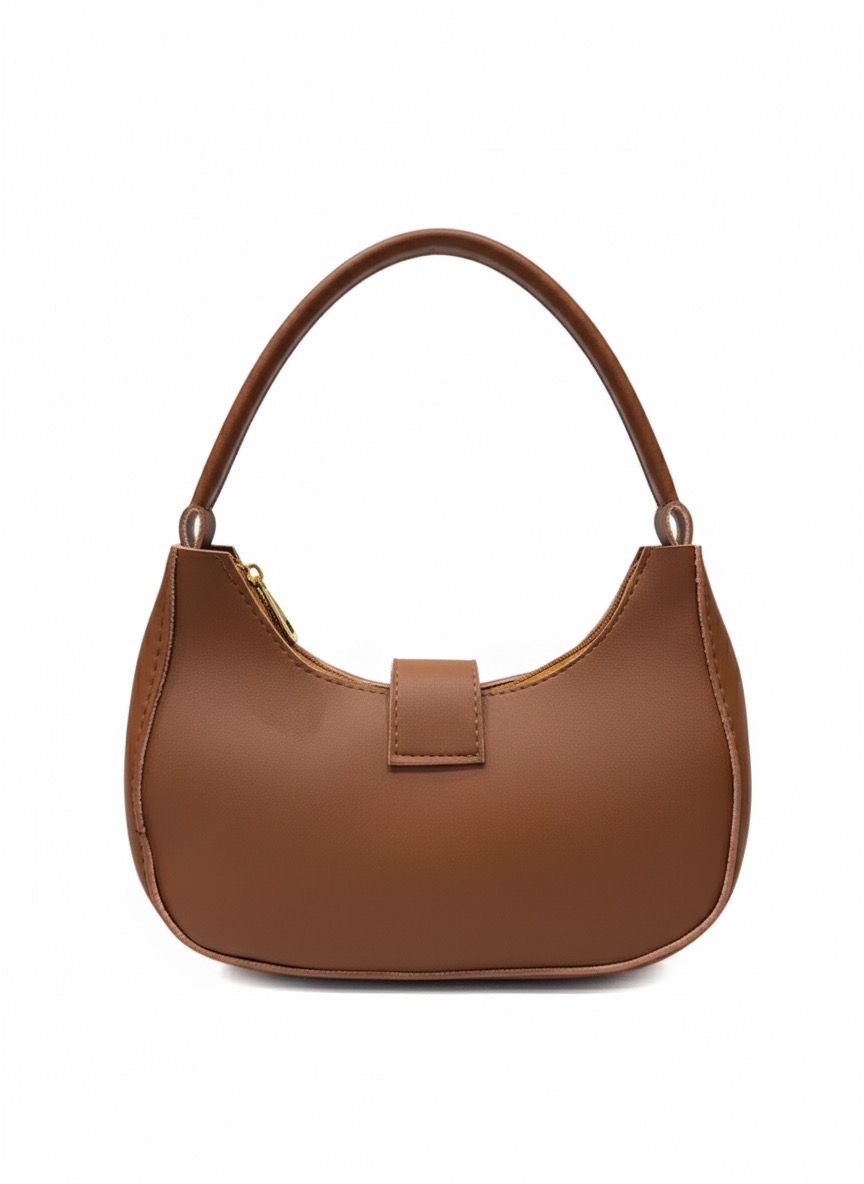 Chic Brown Daisy Bag