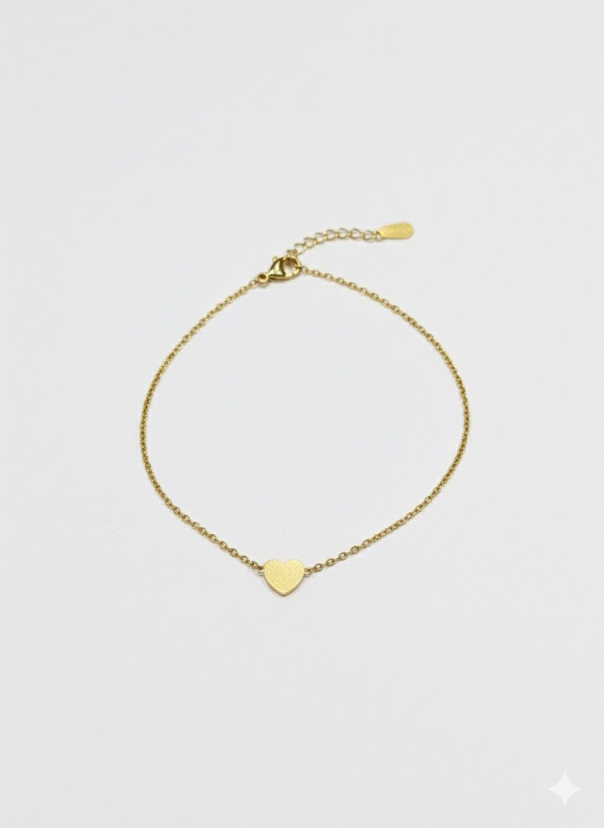 Golden Heart Bracelet