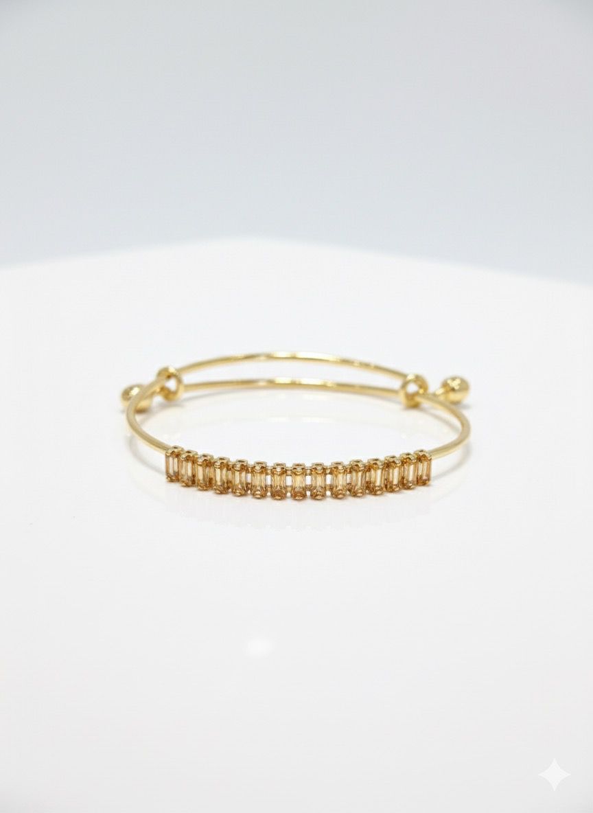 Golden princess bangle