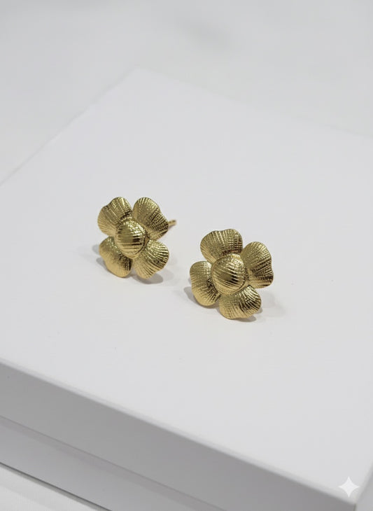 Korean Flower Studs