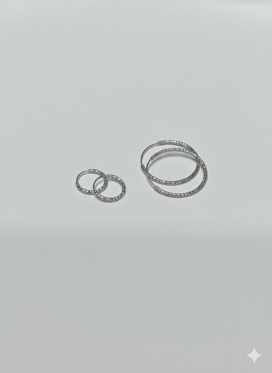 2-Piece Silver Piercing Set