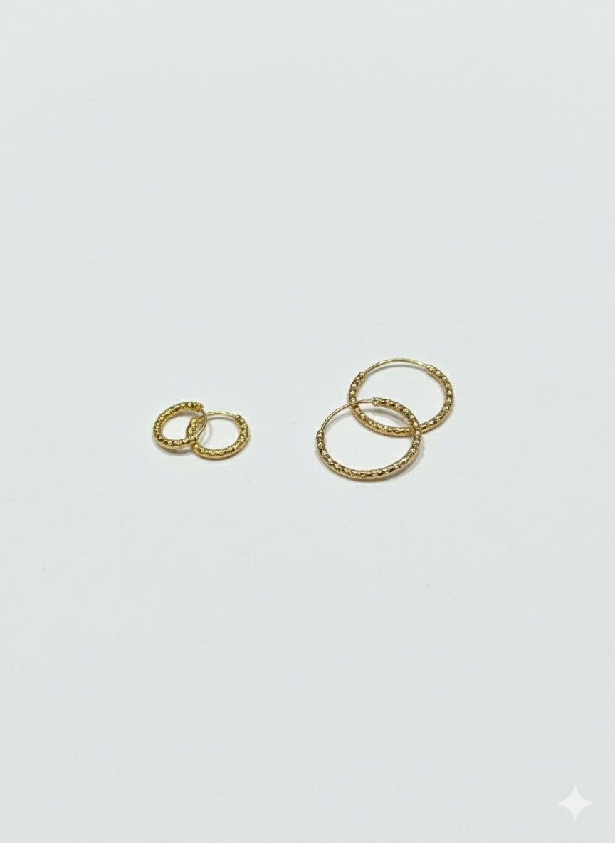 2-Piece Gold Piercing Set