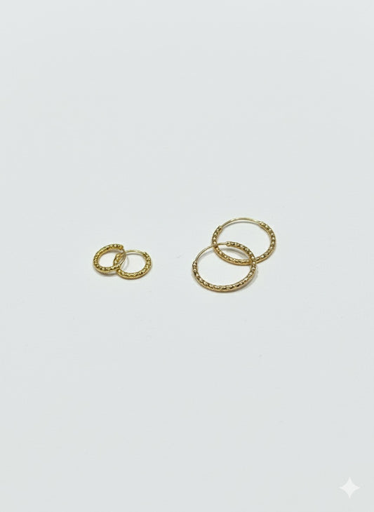 2-Piece Gold Piercing Set